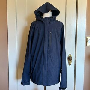 Lightweight windbreaker/ raincoat blue 32 degrees